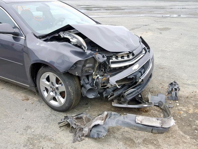 1G1ZC5EB1AF260517 - 2010 CHEVROLET MALIBU 1LT 石墨色 照片 9