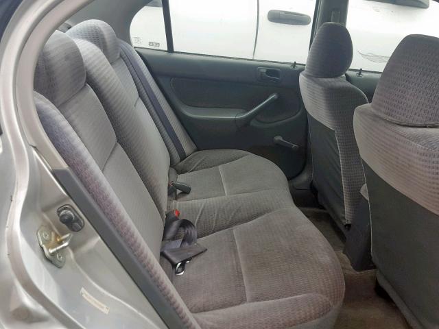 2HGEJ6617YH550083 - 2000 HONDA CIVIC BASE SILVER photo 6