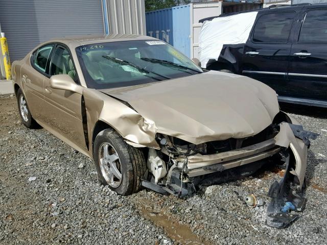 2G2WS542X41374188 - 2004 PONTIAC GRAND PRIX GOLD photo 1