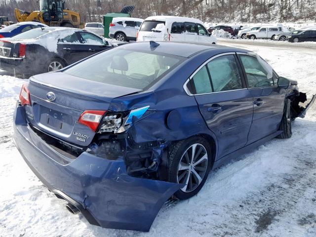 4S3BNEN66J3030902 - 2018 SUBARU LEGACY 3.6 BLUE photo 4