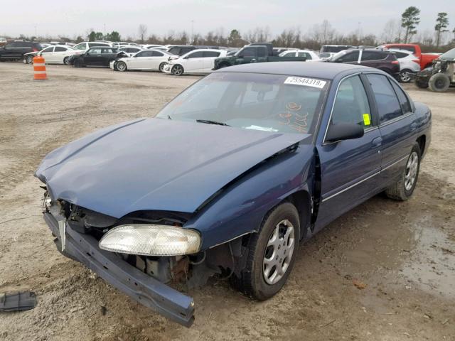 2G1WL52MXT9200949 - 1996 CHEVROLET LUMINA BLUE photo 2