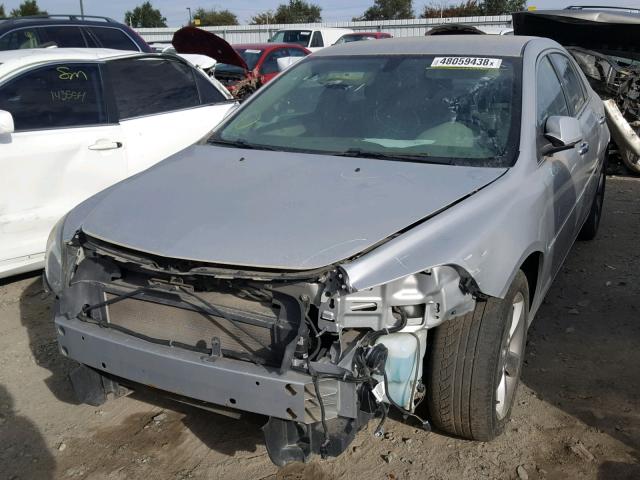1G1ZC5E04CF112329 - 2012 CHEVROLET MALIBU 1LT ვერცხლისფერი ფოტო 2
