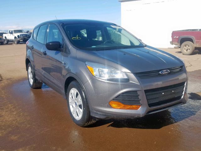 1FMCU0F71EUC11256 - 2014 FORD ESCAPE S SILVER photo 1