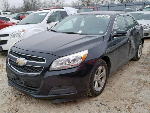 1G11C5SA2DF165266 - 2013 CHEVROLET MALIBU 1LT შავი ფოტო 2