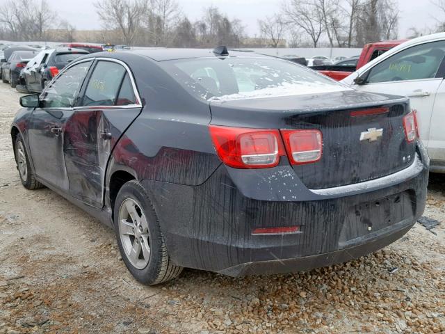 1G11C5SA2DF165266 - 2013 CHEVROLET MALIBU 1LT შავი ფოტო 3