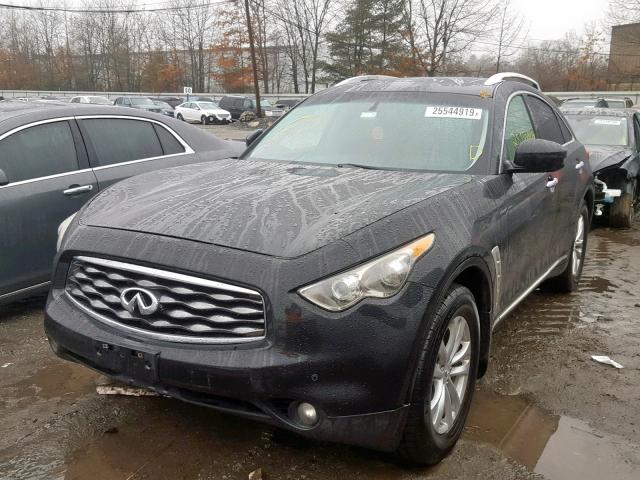 JN8AS1MW5BM140970 - 2011 INFINITI FX35 BLACK photo 2