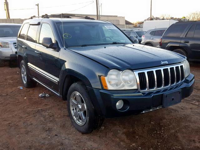 1J8HR58206C112549 - 2006 JEEP GRAND CHER BLUE photo 1