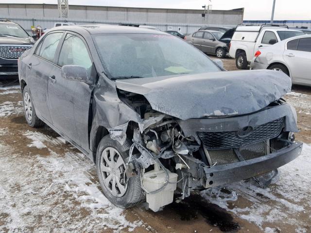 2T1BU40E99C179285 - 2009 TOYOTA COROLLA BA GRAY photo 1