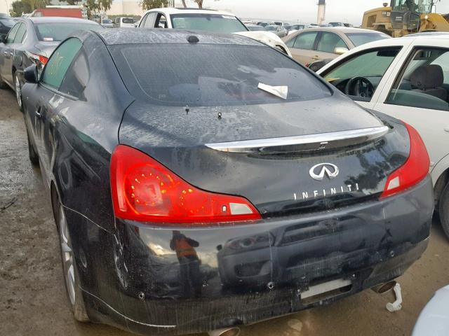 JN1CV6EK6BM215490 - 2011 INFINITI G37 BASE BLACK photo 3