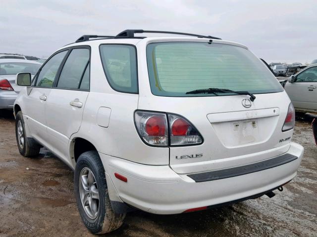 JTJHF10U520287197 - 2002 LEXUS RX 300 WHITE photo 3