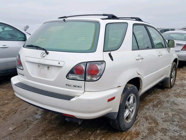 JTJHF10U520287197 - 2002 LEXUS RX 300 WHITE photo 4