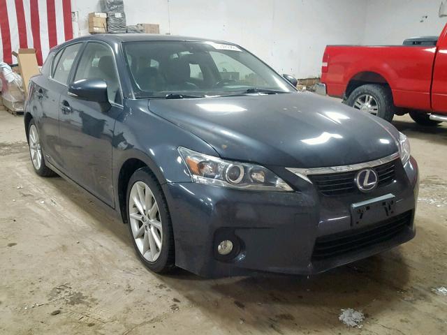 JTHKD5BH5B2043042 - 2011 LEXUS CT 200 GRAY photo 1