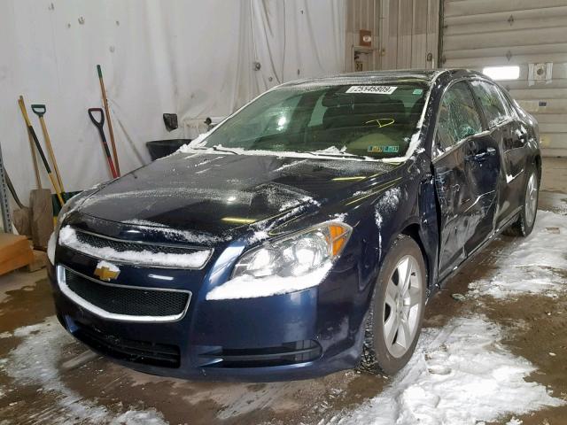 1G1ZB5E04CF282452 - 2012 CHEVROLET MALIBU LS ლურჯი ფოტო 2