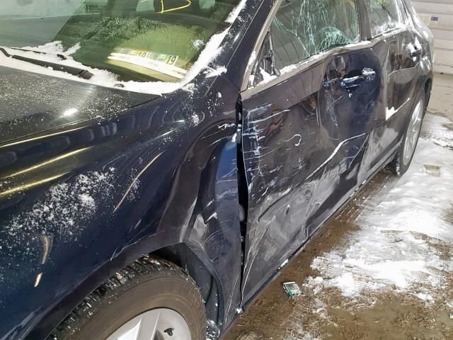 1G1ZB5E04CF282452 - 2012 CHEVROLET MALIBU LS ლურჯი ფოტო 9