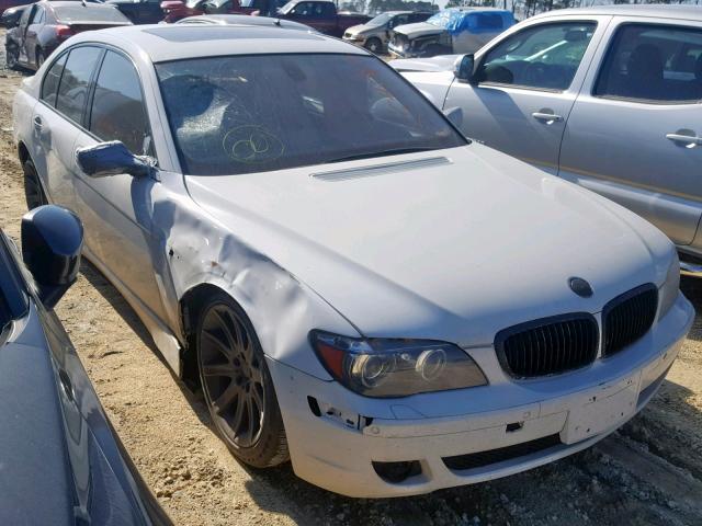 WBAHL835X6DT07335 - 2006 BMW 750 I WHITE photo 1