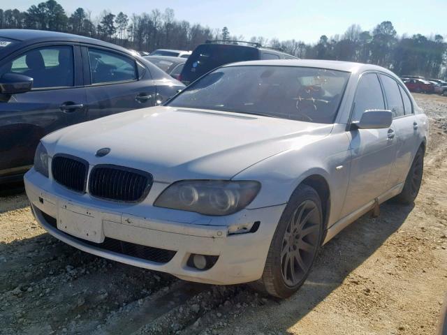 WBAHL835X6DT07335 - 2006 BMW 750 I WHITE photo 2