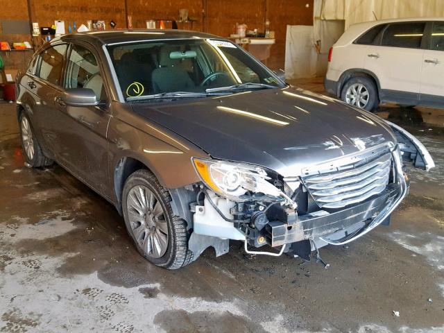 1C3BC4FB0BN611172 - 2011 CHRYSLER 200 LX GRAY photo 1