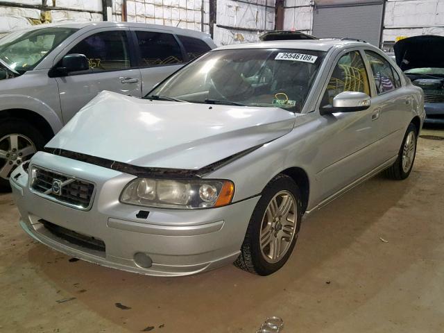 YV1RS592482675864 - 2008 VOLVO S60 2.5T SILVER photo 2