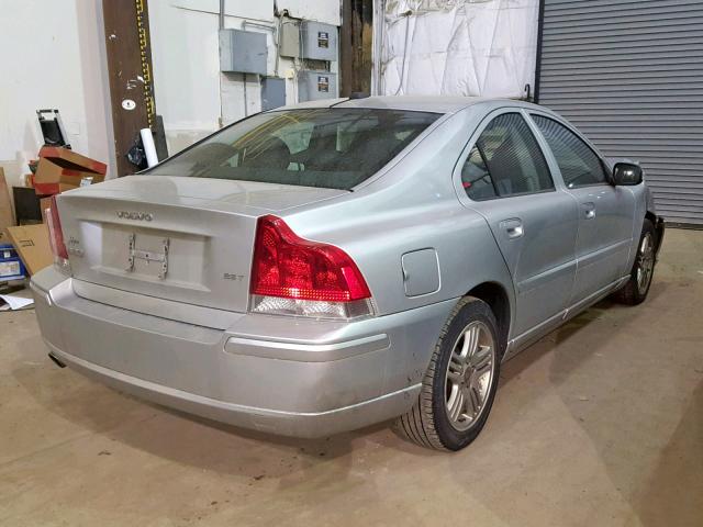 YV1RS592482675864 - 2008 VOLVO S60 2.5T SILVER photo 4