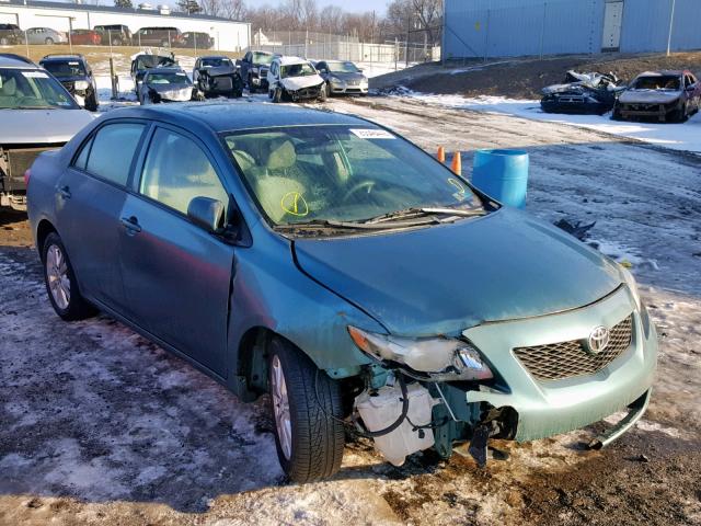 2T1BU40E19C056743 - 2009 TOYOTA COROLLA BA TEAL photo 1