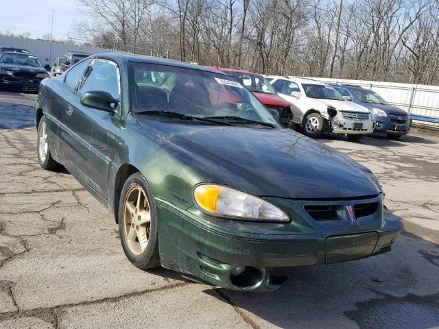 1G2NW12E5YM842988 - 2000 PONTIAC GRAND AM G GREEN photo 1