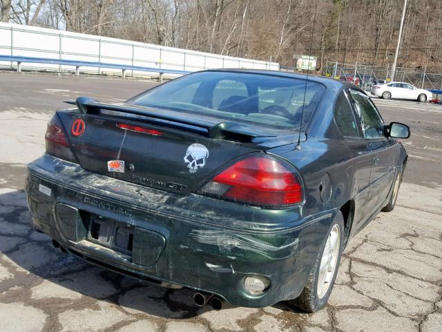 1G2NW12E5YM842988 - 2000 PONTIAC GRAND AM G GREEN photo 4