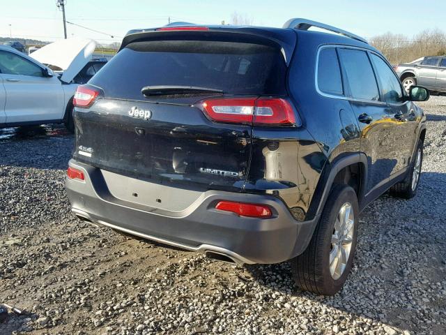 1C4PJMDS2HW531398 - 2017 JEEP CHEROKEE L BLACK photo 4