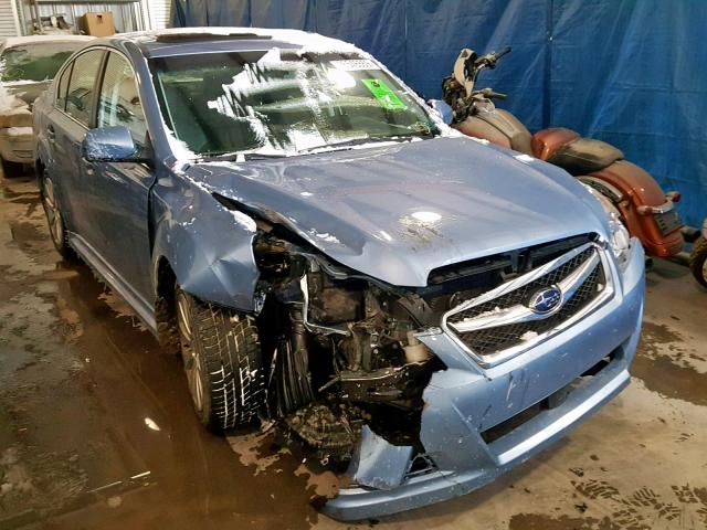 4S3BMDL60B2239317 - 2011 SUBARU LEGACY 3.6 BLUE photo 1