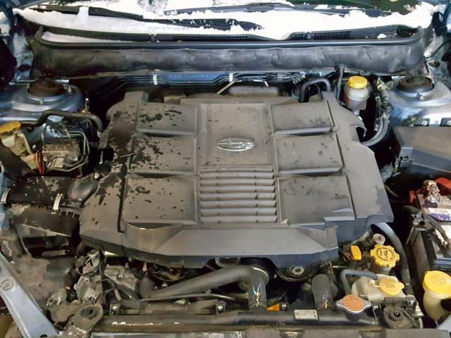 4S3BMDL60B2239317 - 2011 SUBARU LEGACY 3.6 BLUE photo 7