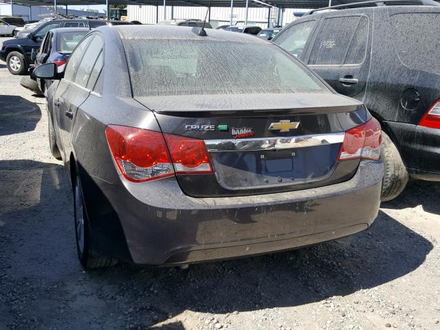 1G1P75SZ3F7210698 - 2015 CHEVROLET CRUZE BLACK photo 3