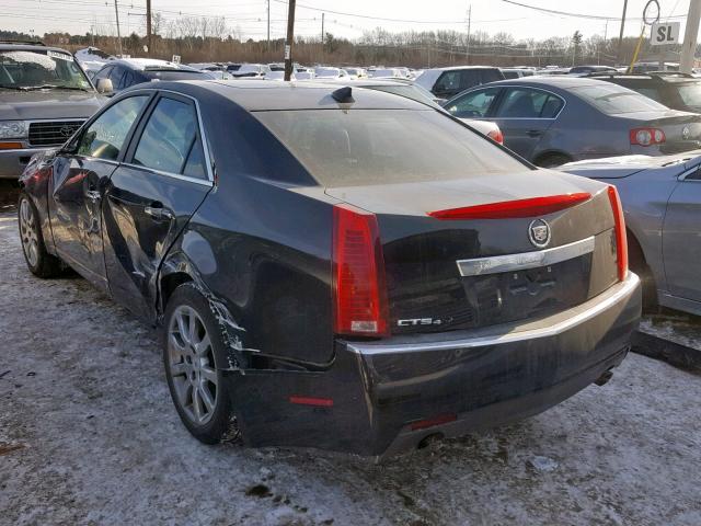 1G6DH5E53C0130681 - 2012 CADILLAC CTS LUXURY BLACK photo 3