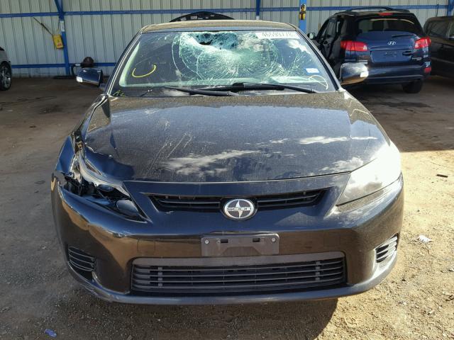 JTKJF5C79B3007094 - 2011 TOYOTA SCION TC შავი ფოტო 9