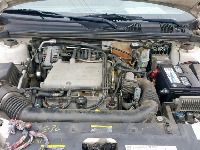 1G1ZT54835F164674 - 2005 CHEVROLET MALIBU LS WHITE photo 7