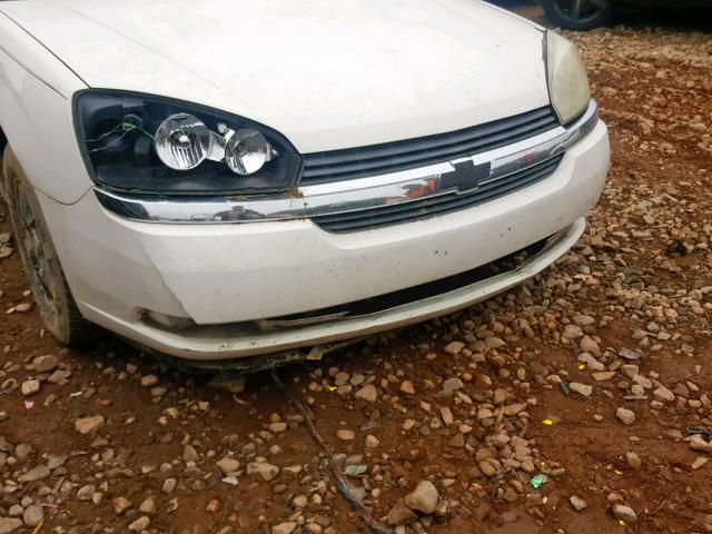 1G1ZT54835F164674 - 2005 CHEVROLET MALIBU LS WHITE photo 9