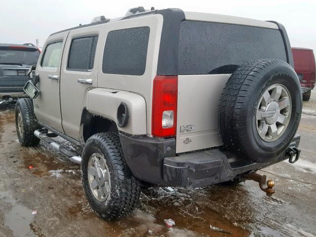 5GTDN136568142050 - 2006 HUMMER H3 TAN photo 3