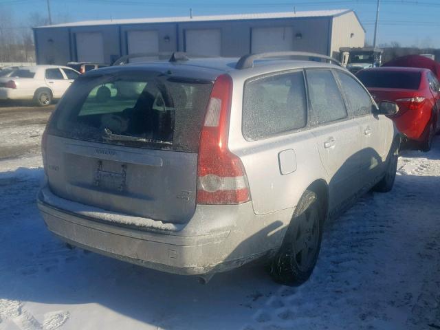 YV1MJ682972278427 - 2007 VOLVO V50 T5 GRAY photo 4