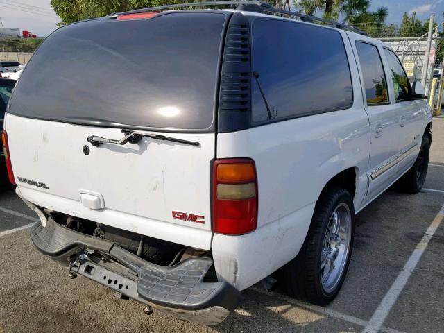 1GKEC16T53J288413 - 2003 GMC YUKON XL C WHITE photo 4