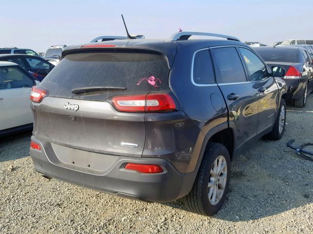 1C4PJLCB5GW288096 - 2016 JEEP CHEROKEE L GRAY photo 4