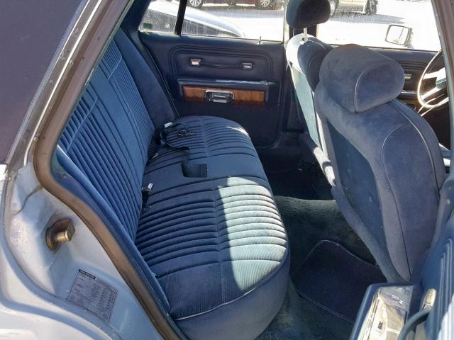 2MEBM74F4HX728386 - 1987 MERCURY GRAND MARQ BLUE photo 6