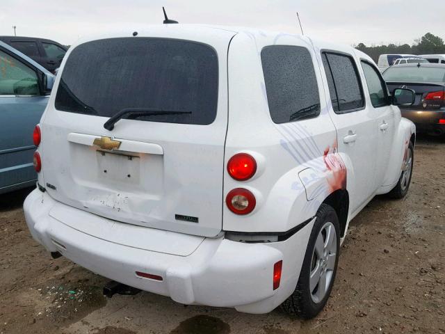 3GNBAADB1AS556648 - 2010 CHEVROLET HHR LS WHITE photo 4