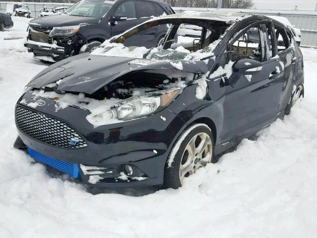 3FADP4GX3GM154156 - 2016 FORD FIESTA ST BLACK photo 2