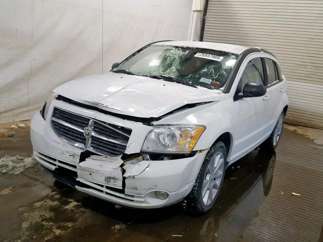 1B3CB5HA5BD242099 - 2011 DODGE CALIBER HE WHITE photo 2