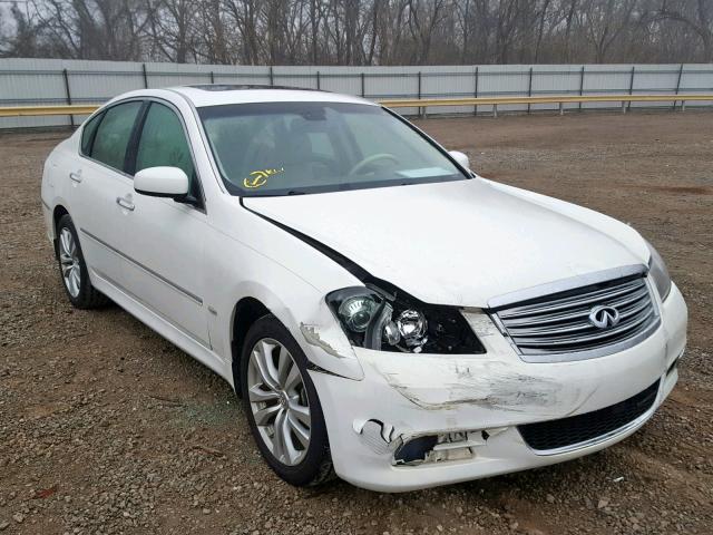 JNKAY01F38M651576 - 2008 INFINITI M35 BASE WHITE photo 1