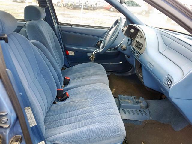 1FALP524XRG122784 - 1994 FORD TAURUS GL BLUE photo 5