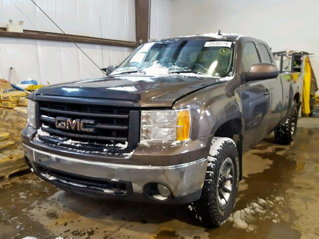 1GTEK19J07Z535207 - 2007 GMC NEW SIERRA BLACK photo 2