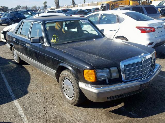 WDBCA35D7HA298803 - 1987 MERCEDES-BENZ 420 SEL BLACK photo 1