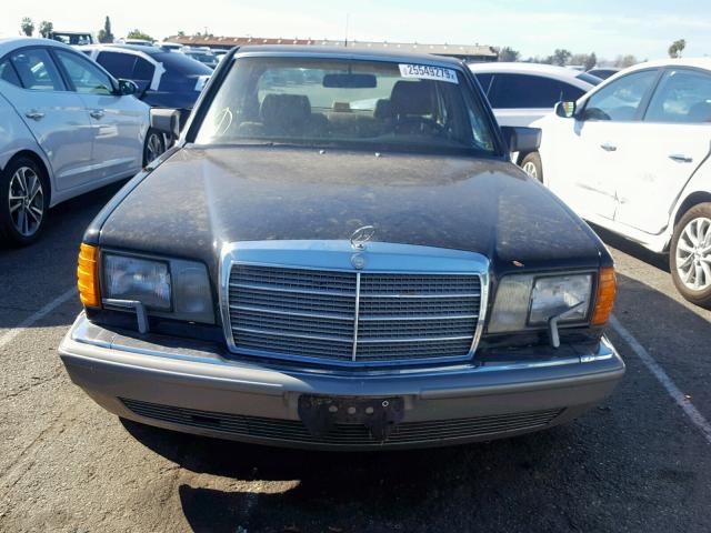 WDBCA35D7HA298803 - 1987 MERCEDES-BENZ 420 SEL BLACK photo 9