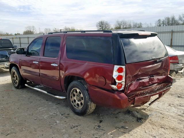 1GKFC16JX8R172054 - 2008 GMC YUKON XL C MAROON photo 3