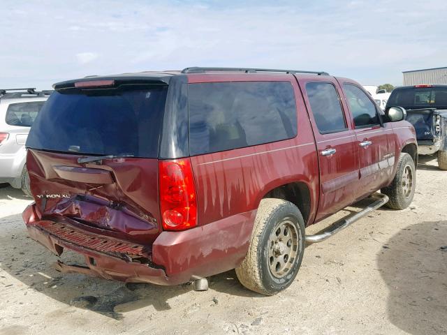 1GKFC16JX8R172054 - 2008 GMC YUKON XL C MAROON photo 4