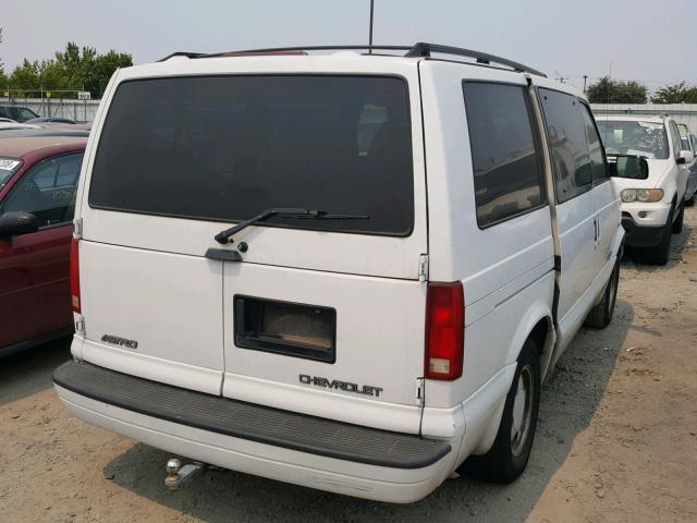 1GNDM19W4WB130273 - 1998 CHEVROLET ASTRO WHITE photo 4